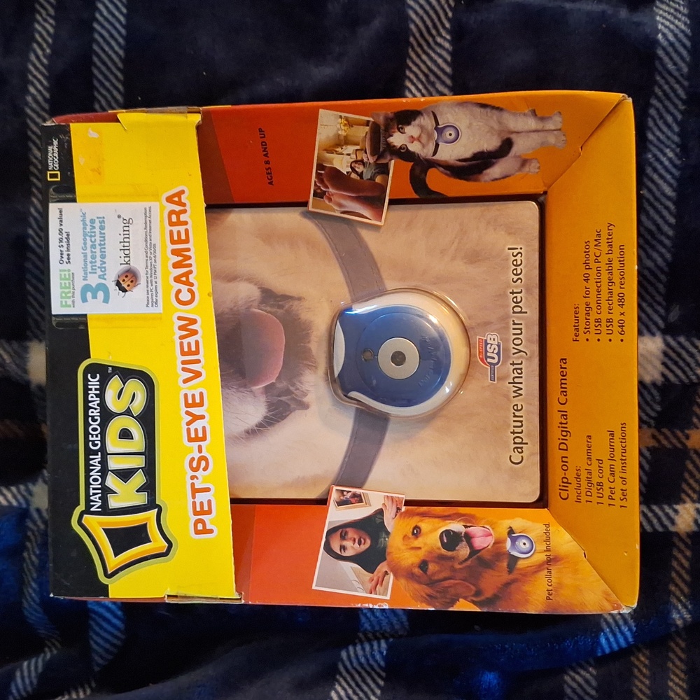 National Geographic Pet's Eye View Camera NEW